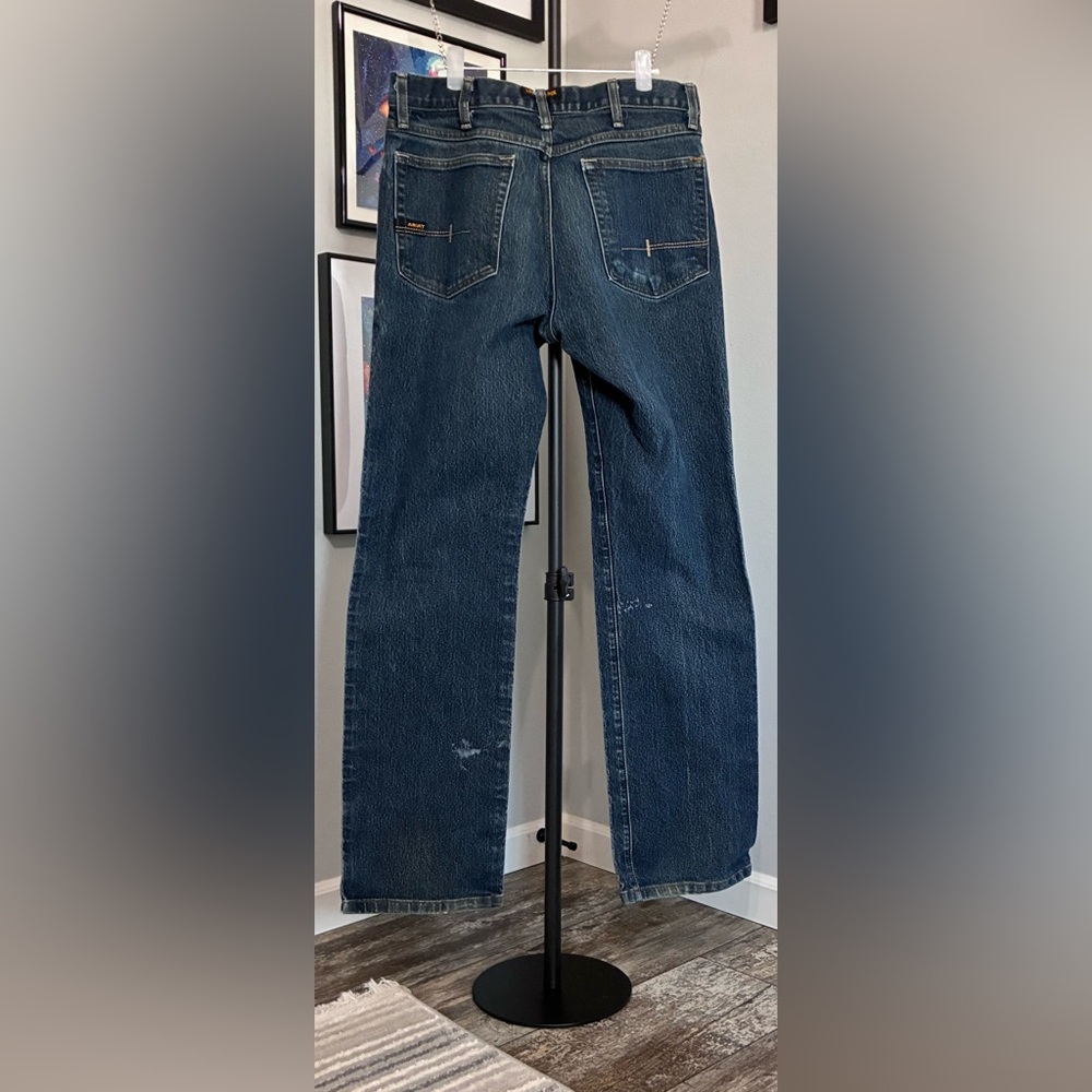 Ariat M4 - Classic Blue Denim Bootcut Jeans - Picture 3 of 4